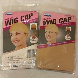 Deluxe Wig Cap Sets- Tan